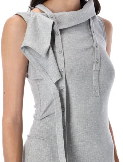 Ottolinger Button Sleeveless Top