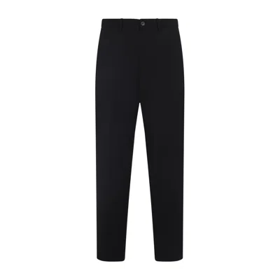 Our Legacy Tapered-leg Chino Pants In Black