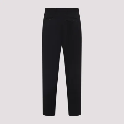 Our Legacy Tapered-leg Chino Pants In Black