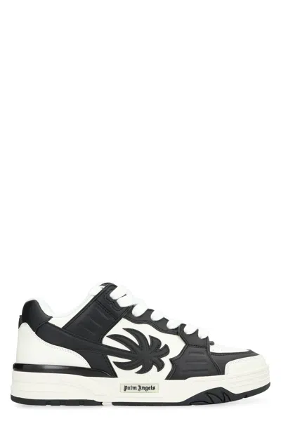 Palm Angels Venice Leather Low-top Sneakers In Multi