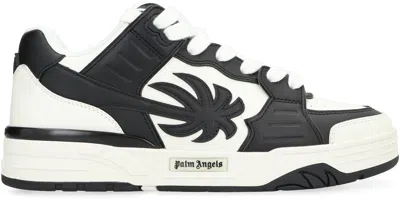 Palm Angels Venice Leather Low-top Sneakers In Multi