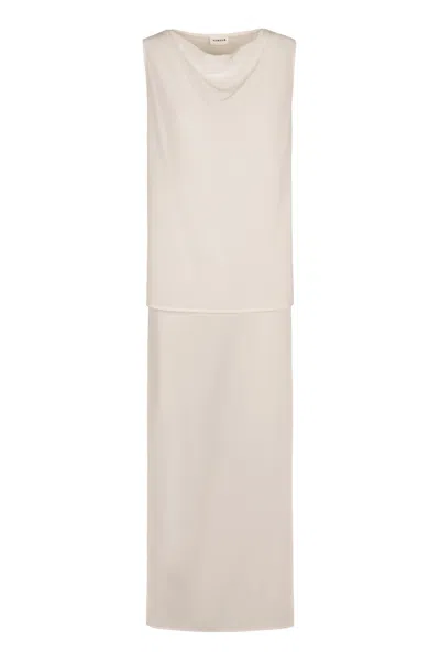 P.a.r.o.s.h Parosh Silk Blouse In Neutral