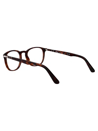 Persol Havana Acetate Glasses In Black