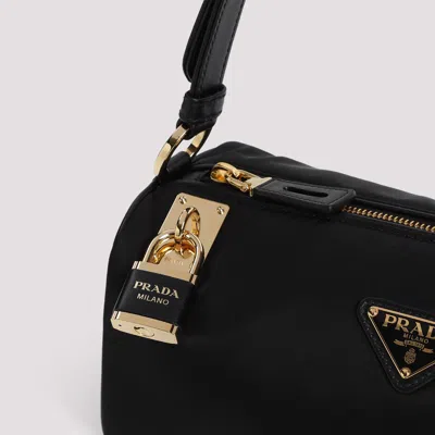 Prada Black Nylon Shoulder Bag