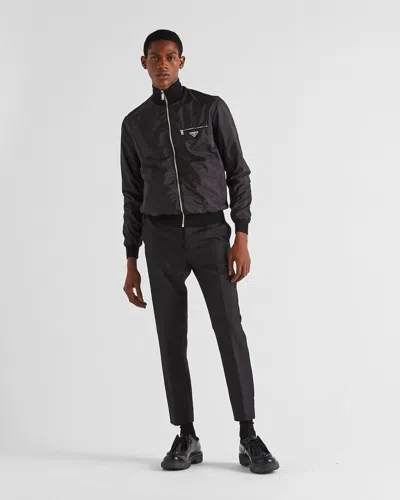 Prada Reversible Jacket In Black