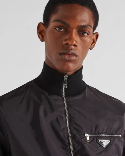 Prada Reversible Jacket In Black