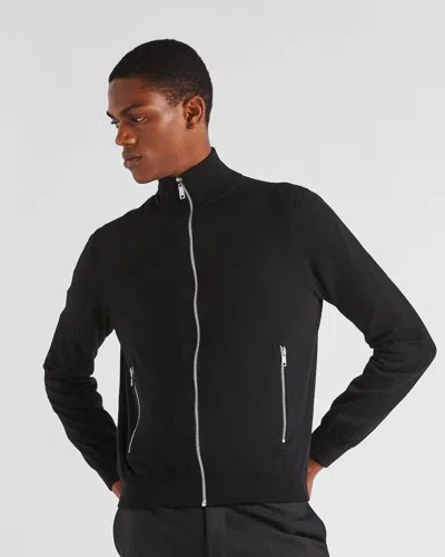 Prada Reversible Jacket In Black