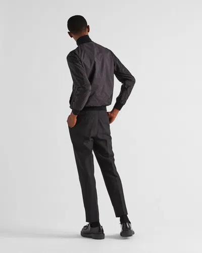 Prada Reversible Jacket In Black