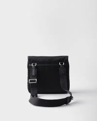 Prada Schultertasche Aus Re-nylon Und Saffiano-leder