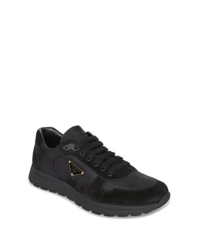 Prada Prax 2.0 Low-top Sneakers In Black