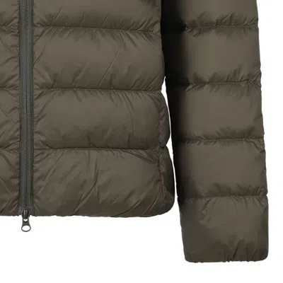 Pyrenex Black Khaki Polyamide Jackets In Green