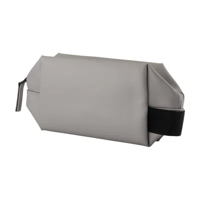 Rains Wash Bag Small W3 Pouch In Gray