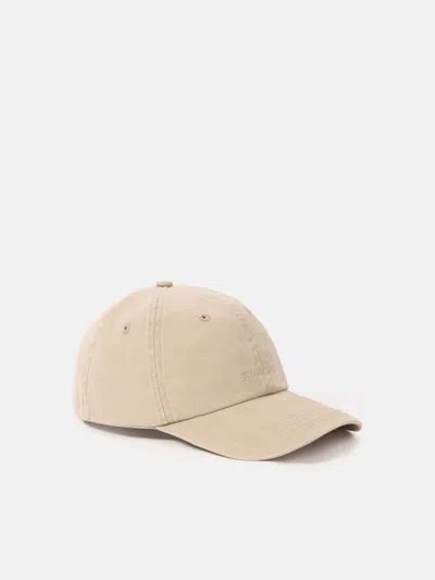 Stone Island 9100002 Brushed Cotton Gabardine In Neutral