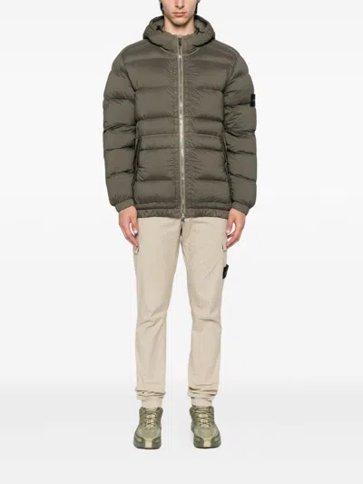 Stone Island Short Hooded Down Jacket