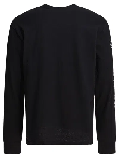 Stussy Long Haul Ls Tee In Black