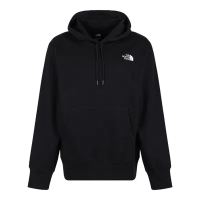 The North Face Hoodie With Adjustable Drawstring And Kangaroo Pocket In Black
