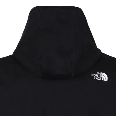 The North Face Hoodie With Adjustable Drawstring And Kangaroo Pocket In Black