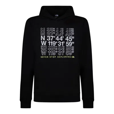 The North Face Black Cotton Coats In Black
