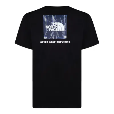 The North Face Logo-print Short-sleeve T-shirt In Black
