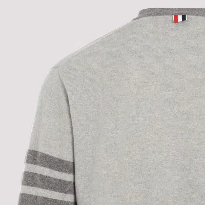 Thom Browne Beige Cashmere Clothing Sweaters In Multi