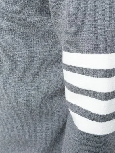 Thom Browne Med Grey Cotton Sweaters In Gray
