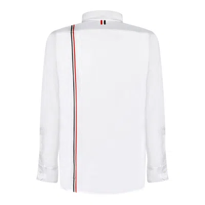 Thom Browne White Cotton Clothing Shirts In White