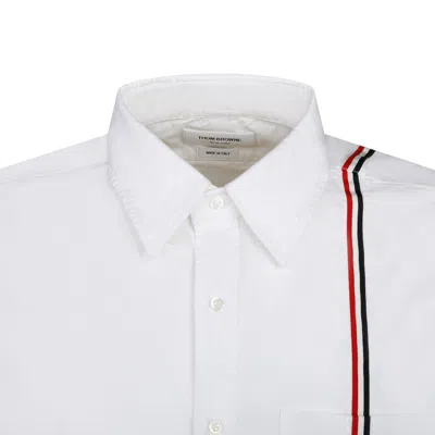 Thom Browne White Cotton Clothing Shirts In White