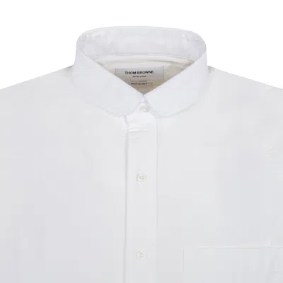 Thom Browne Shirts Light And Natural In White