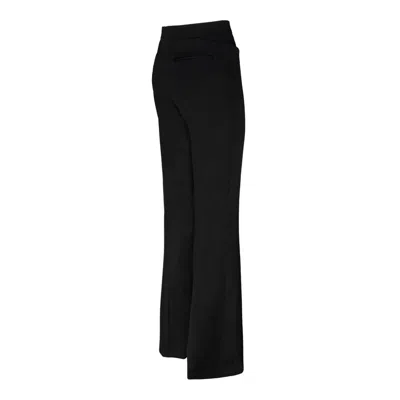 Tom Ford Black Virgin Wool Trousers In Black