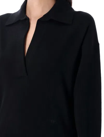 Tom Ford Poor Shirt In Cashmere In Black