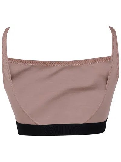 Tom Ford Modal "signature" Bralette In Brown