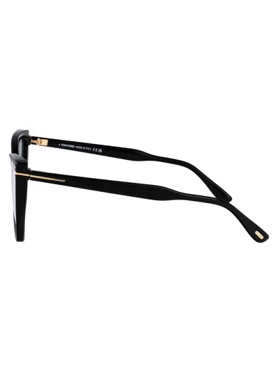 Tom Ford Nero/altro Acetate Glasses In Black
