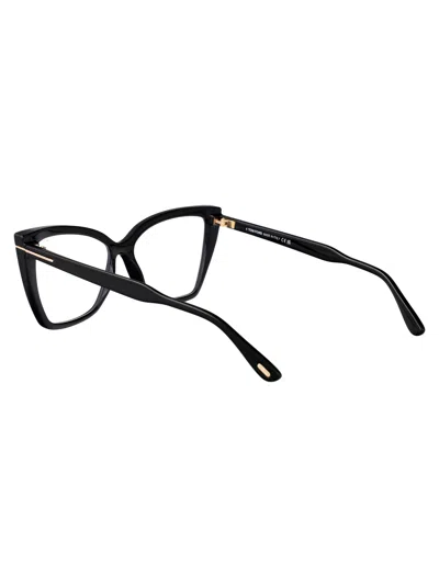 Tom Ford Nero/altro Acetate Glasses In Black