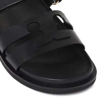 Tory Burch Sandals Blacks And Greys In Black
