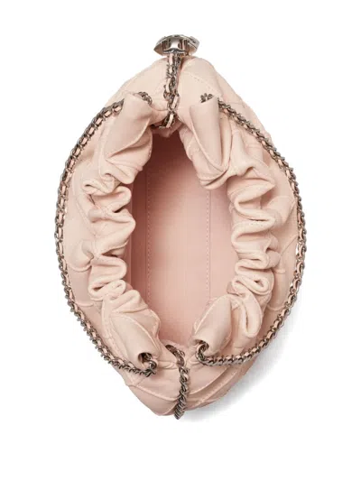 Tory Burch Fleming Mini Leather Hobo Bag