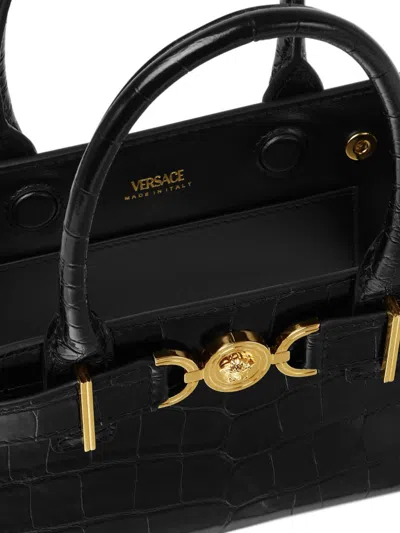 Versace La Medusa '95 Small Leathte Tote