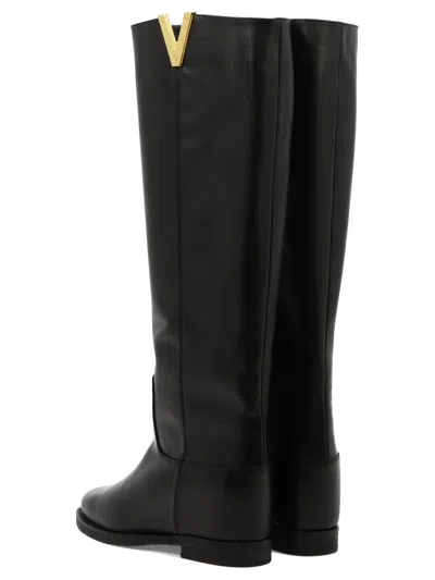 Via Roma 15 Boots In Black