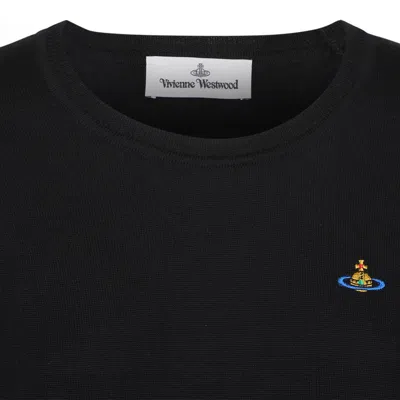 Vivienne Westwood Black Virgin Wool Sweaters In Black