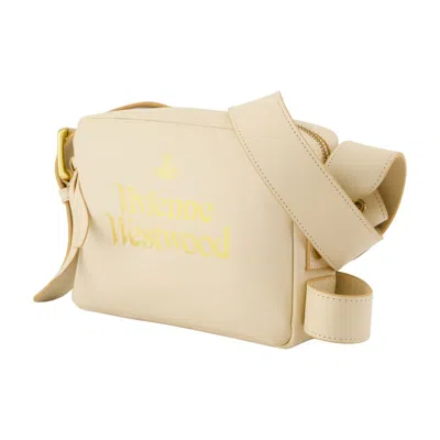 Vivienne Westwood Carrie Camera Shoulder Bag In Neutral