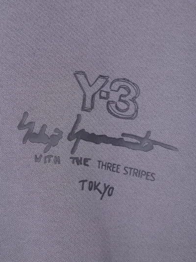 Y-3 " Graphic Ft Hoodie" In Blue