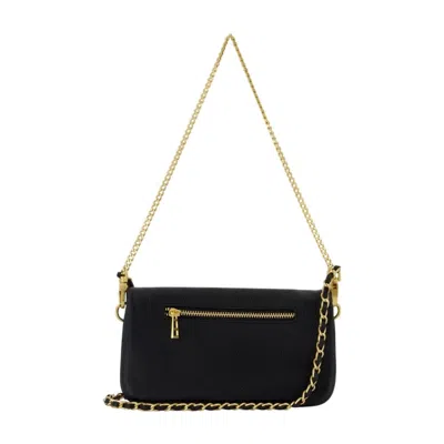 Zadig & Voltaire Zadig&voltaire Rock Nano Wallet On Chain In Black