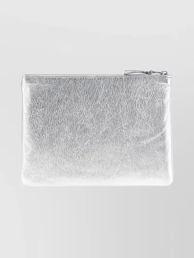 Comme Des Garçons Gold Line Sa5100g Rectangular Wallet In White