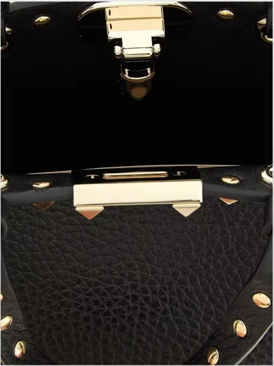 Valentino Rockstud Mini Tote Bag With Chain Strap
