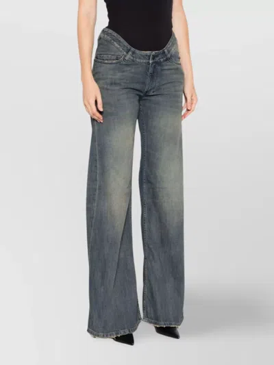 Balenciaga Saint Laurent Black-black-transparent Recycled Acetate Glasses In Blue