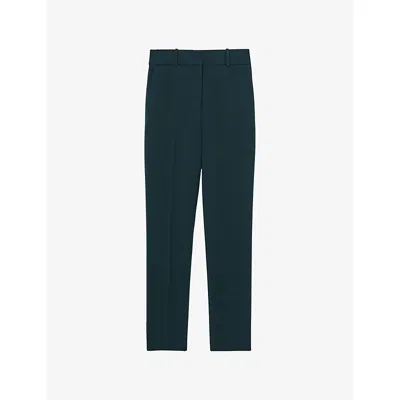 Reiss Petites Jade Slim Leg Pants In Blue