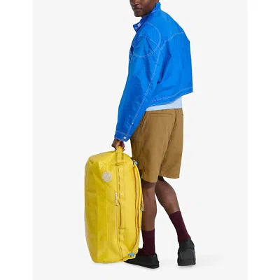 Baboon To The Moon Womens Amber Go-bag Small Woven Duffle Bag In Orange