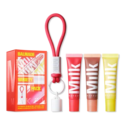 Milk Makeup Balmade Variety Pack Full-size Hydrating Lip Balm Trio In Transparent