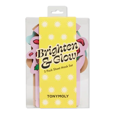 Tonymoly Brighten And Glow 5 Pack Sheet Mask Set