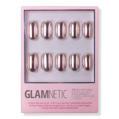 Glamnetic Rose Gold Press-on Nails In Neutral