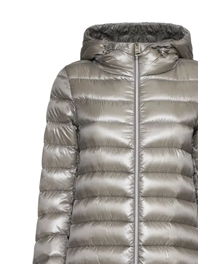 Herno Down Jacket In Gray